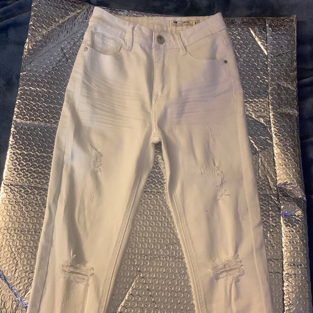 Small white jeans